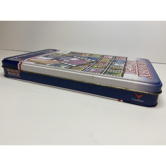 2004  Cardinal Memory Match Game Metal Box Edition - Picture 5 of 9